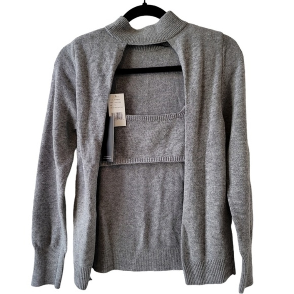 Dolce vita open back knitted pull over